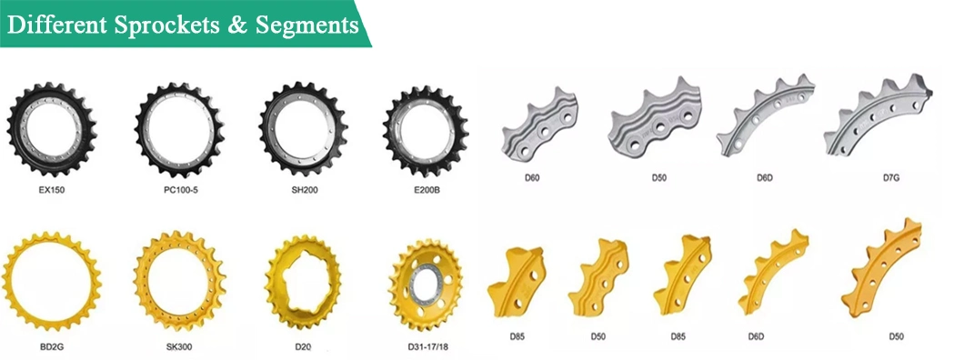 Excavator Undercarriage OEM PC60 Sprocket Rim